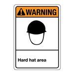 Warning  Hard Hat Area Sign